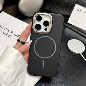 iPhone Series Shadow Grip Mag Vault Case | Midnight Black